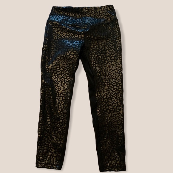 L'urv animal print embossed leggings medium Black - Picture 2 of 10